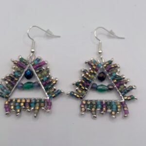 boucles d'oreilles "triangles"