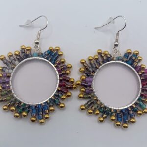 boucles d'oreilles "triangles"