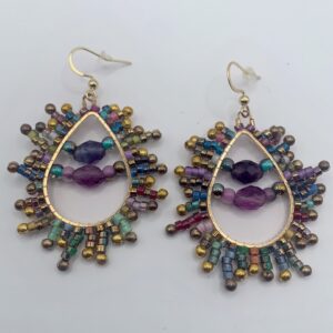 boucles d'oreilles "triangles"