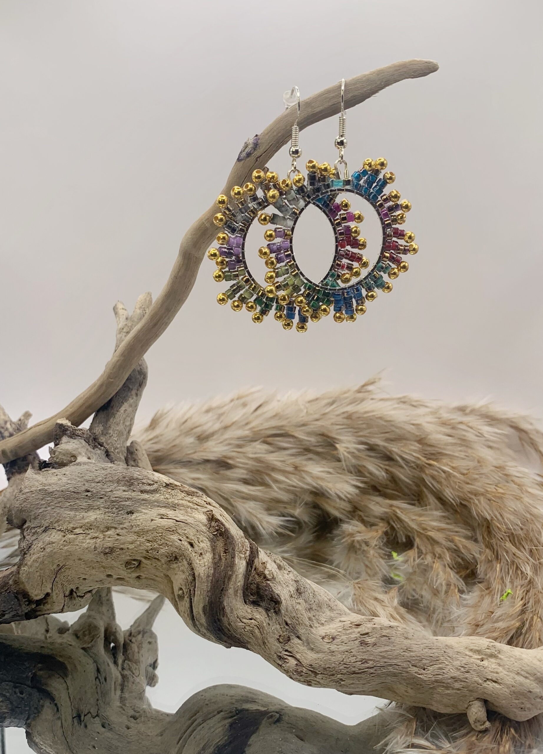 boucles d'oreilles "soleil" boucles d'oreilles "soleil"