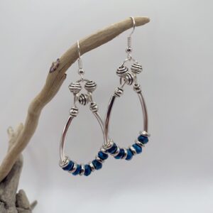 boucles d'oreilles " soir de fête"