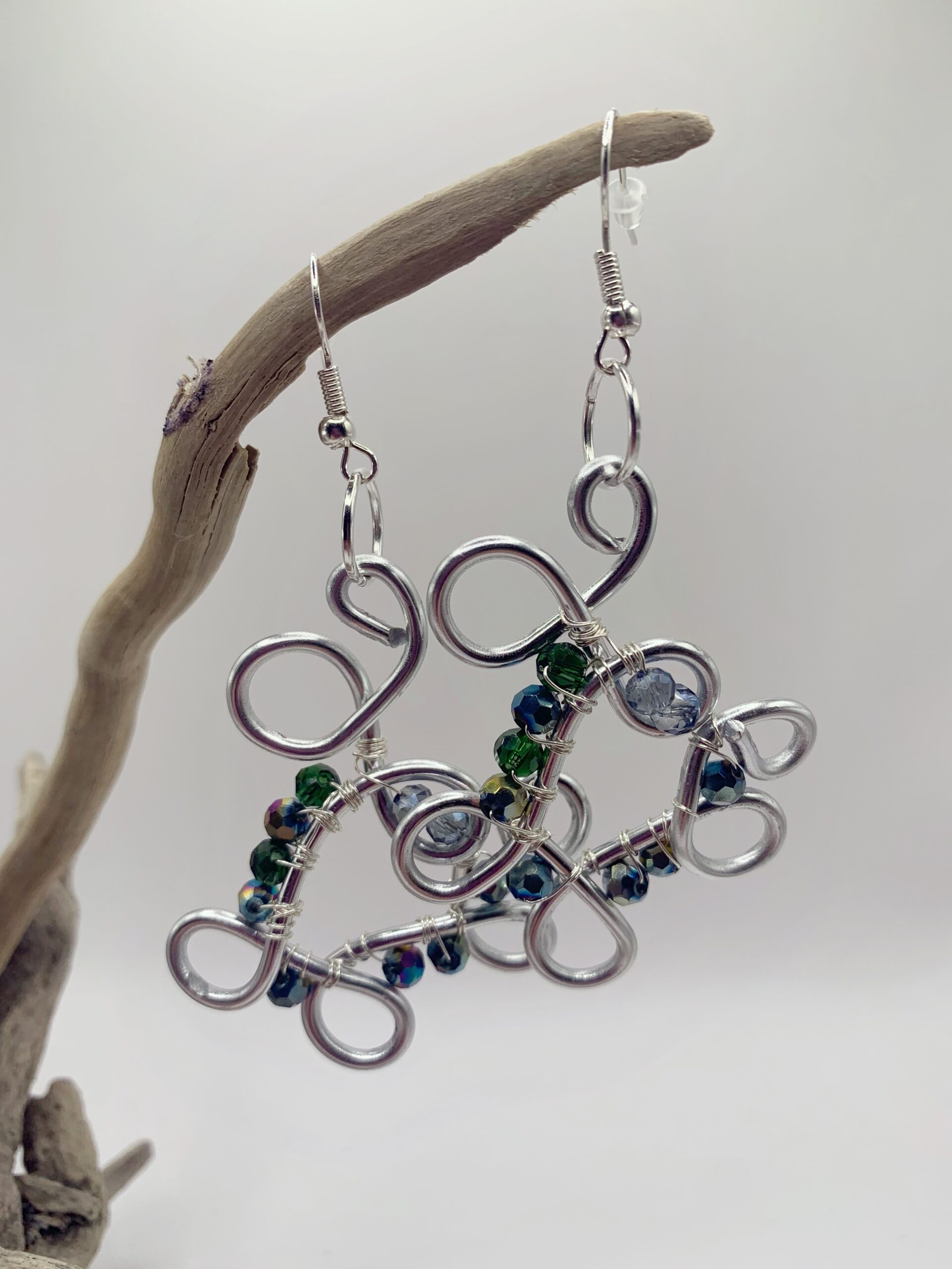 boucles d'oreilles " féérie graphique" boucles d'oreilles " féérie graphique"