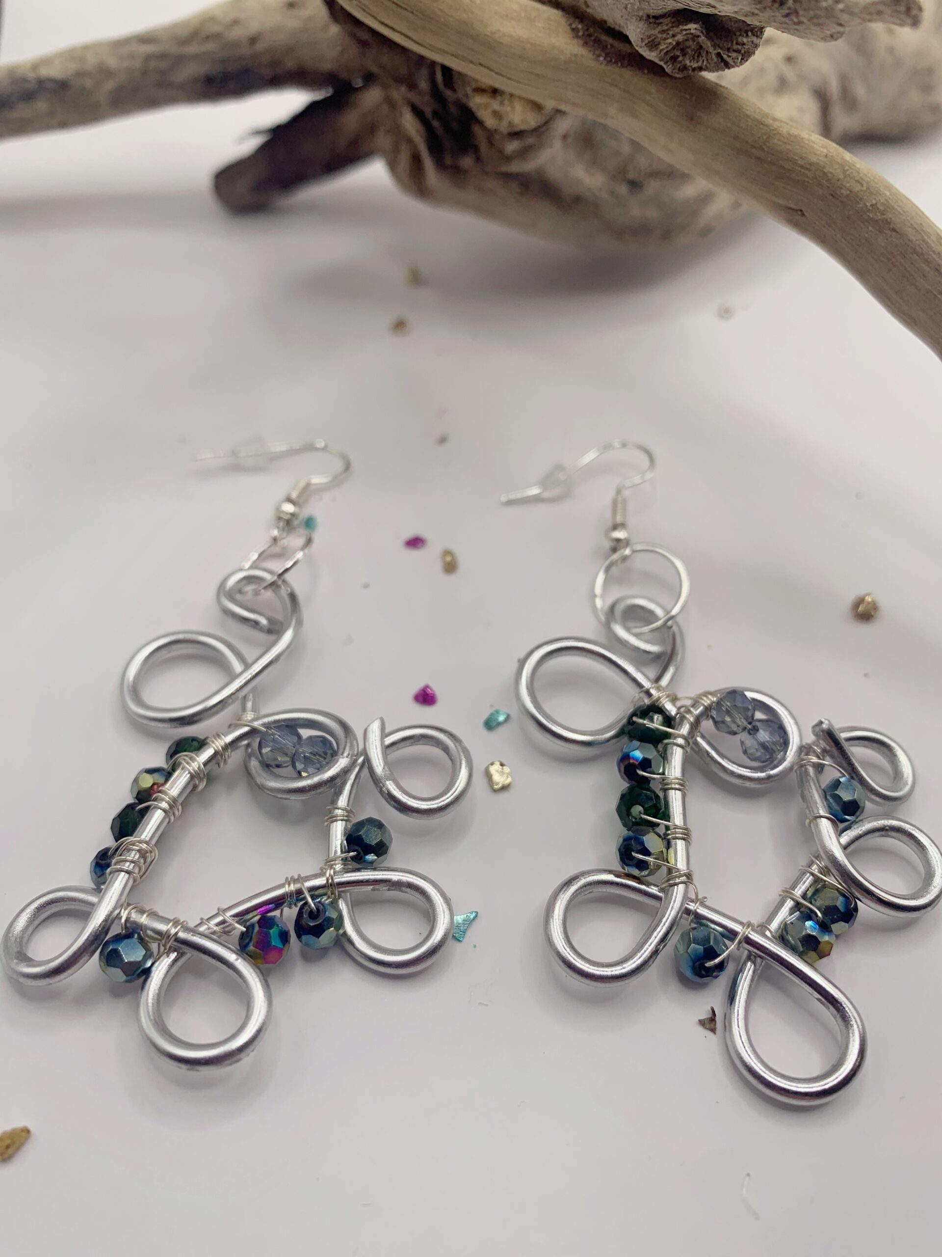 boucles d'oreilles " féérie graphique" boucles d'oreilles " féérie graphique"