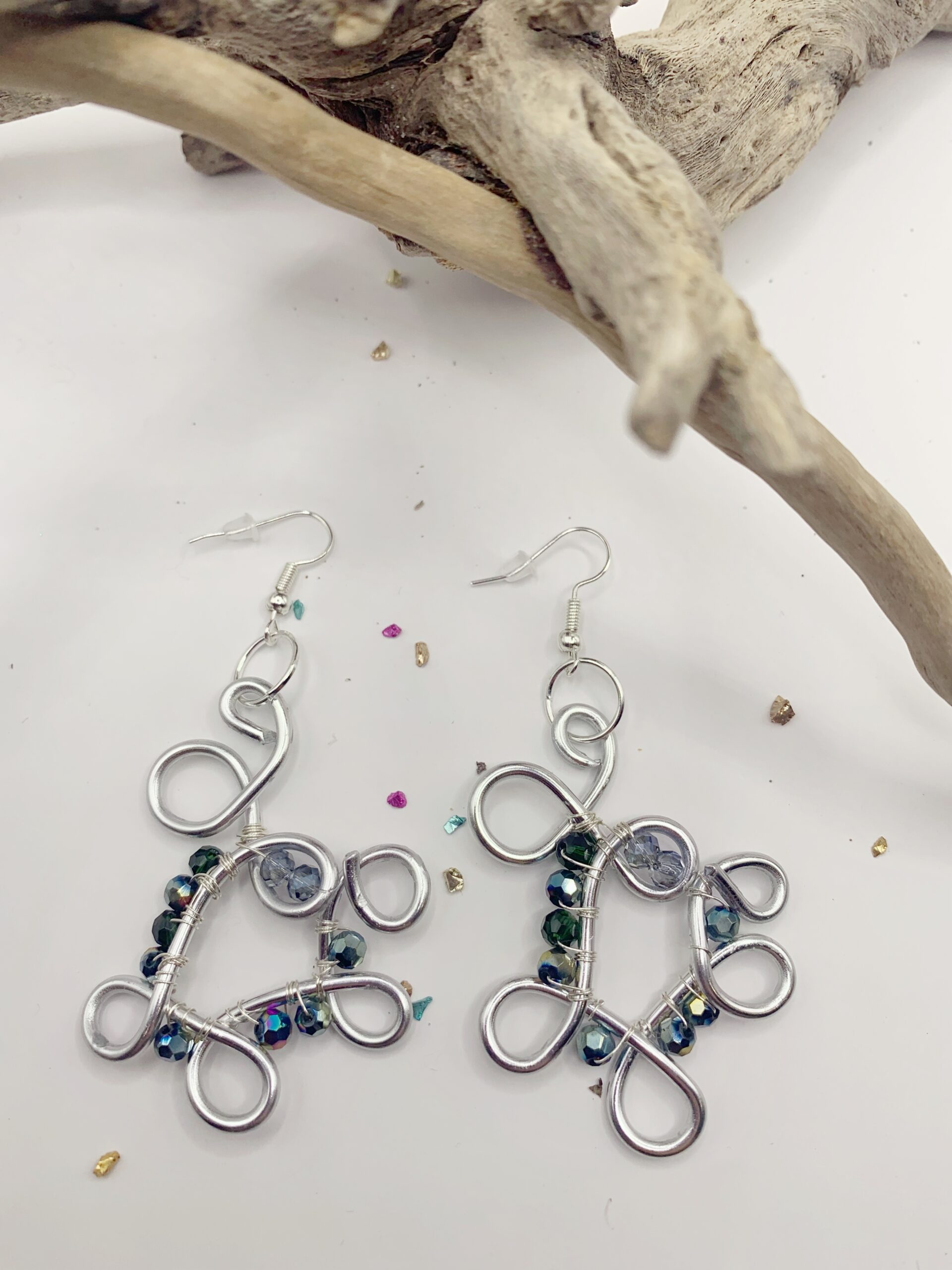 boucles d'oreilles " féérie graphique" boucles d'oreilles " féérie graphique"