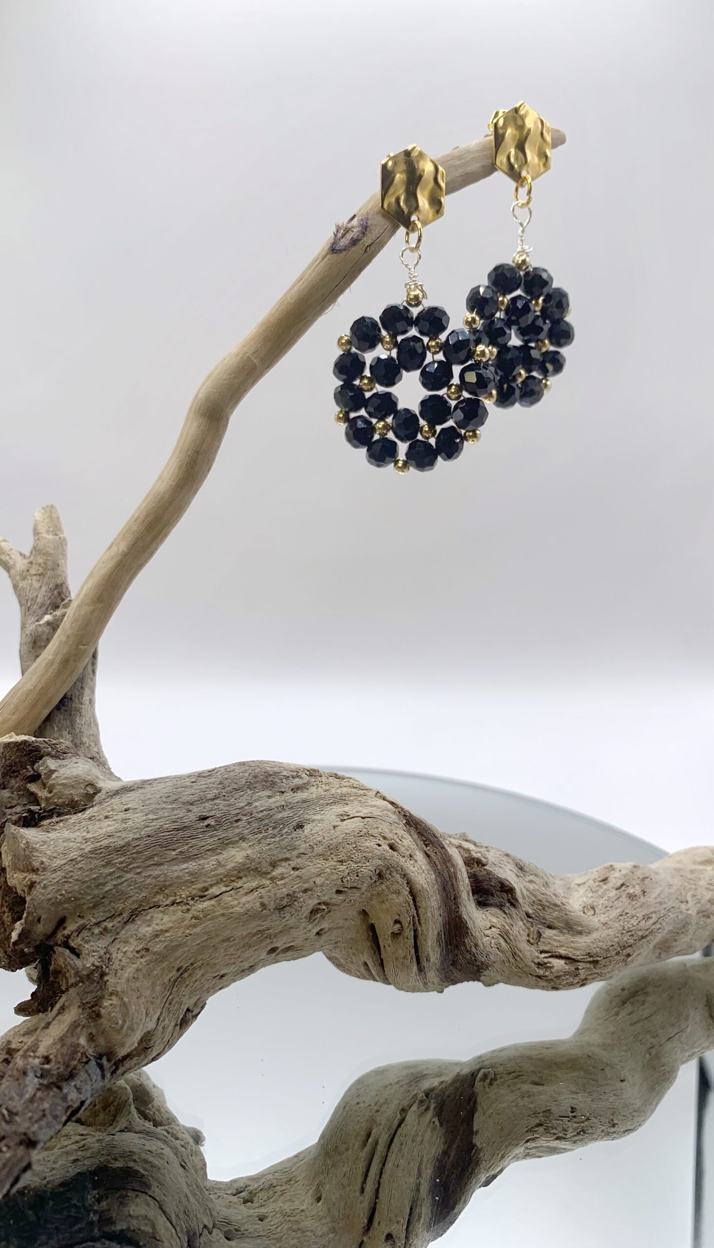 boucles d'oreilles "nuit saphir" boucles d'oreilles "nuit saphir"