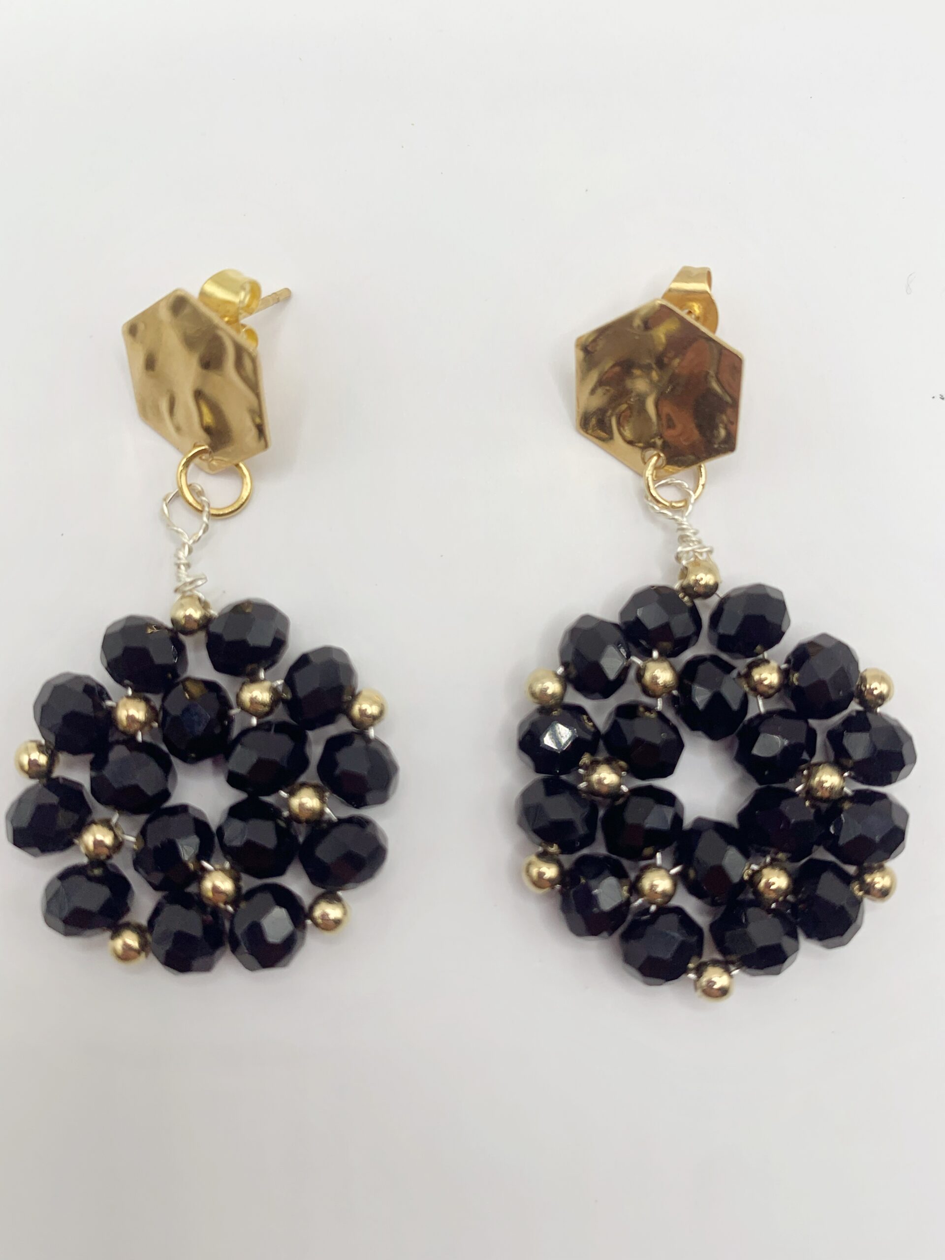 boucles d'oreilles "nuit saphir" boucles d'oreilles "nuit saphir"