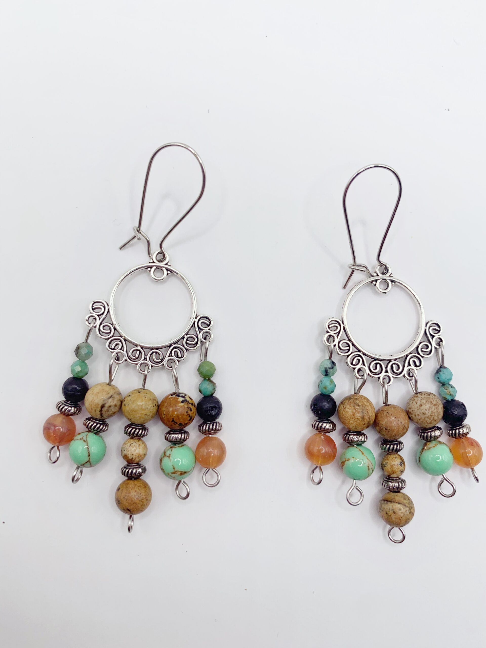 boucles d'oreilles "nuit saphir" boucles d'oreilles "nuit saphir"