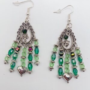 boucles d'oreilles "nuit saphir"