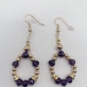 boucles d'oreilles "ciel étoilé"