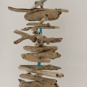 suspension bois flotté " oeil de protection"