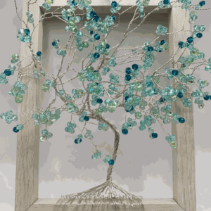 abre de vie perles sur cadre bois